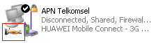 Berhasil setting internet