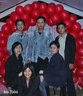 Foto saya bersama team The saint Event Organizer Surabaya