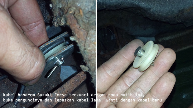 Cara menyetel handrem mobil