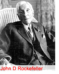 John D Rockefeller dalam usia ke 97 tahun