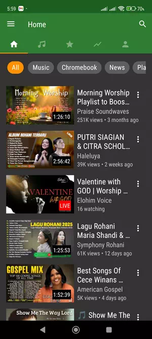 Download aplikasi Ymusic