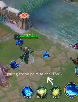Talent Heal paling cocok untuk Arum