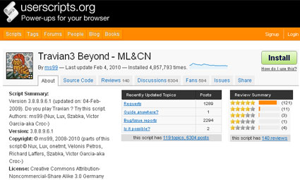 Travian Beyond server Indonesia