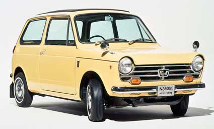 Honda N360, Mobil pertama Honda